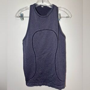 Lululemon Tank Navy Striped